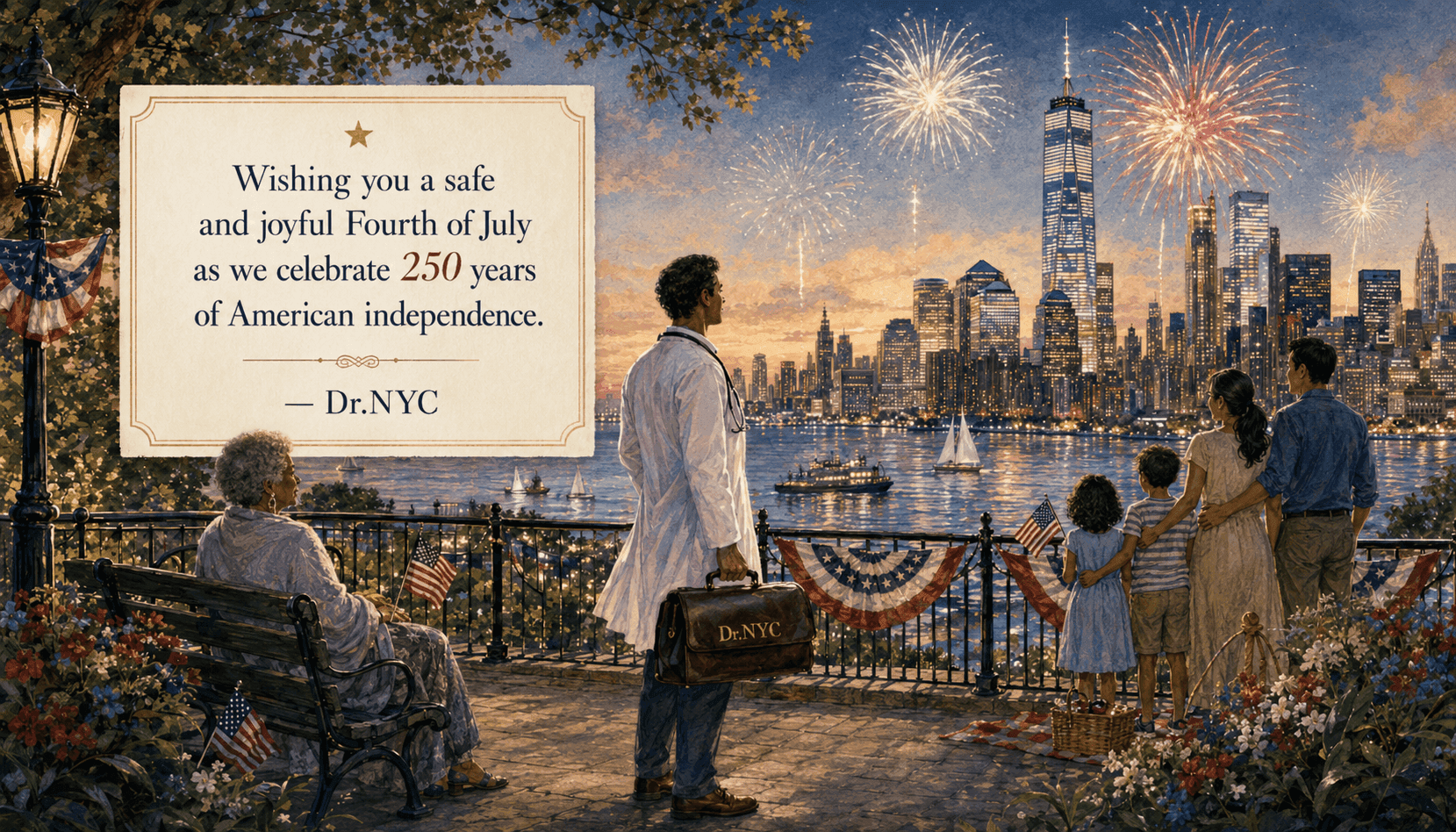 Wishing you a safe and joyful Fourth of July as we celebrate 250 years of American independence.